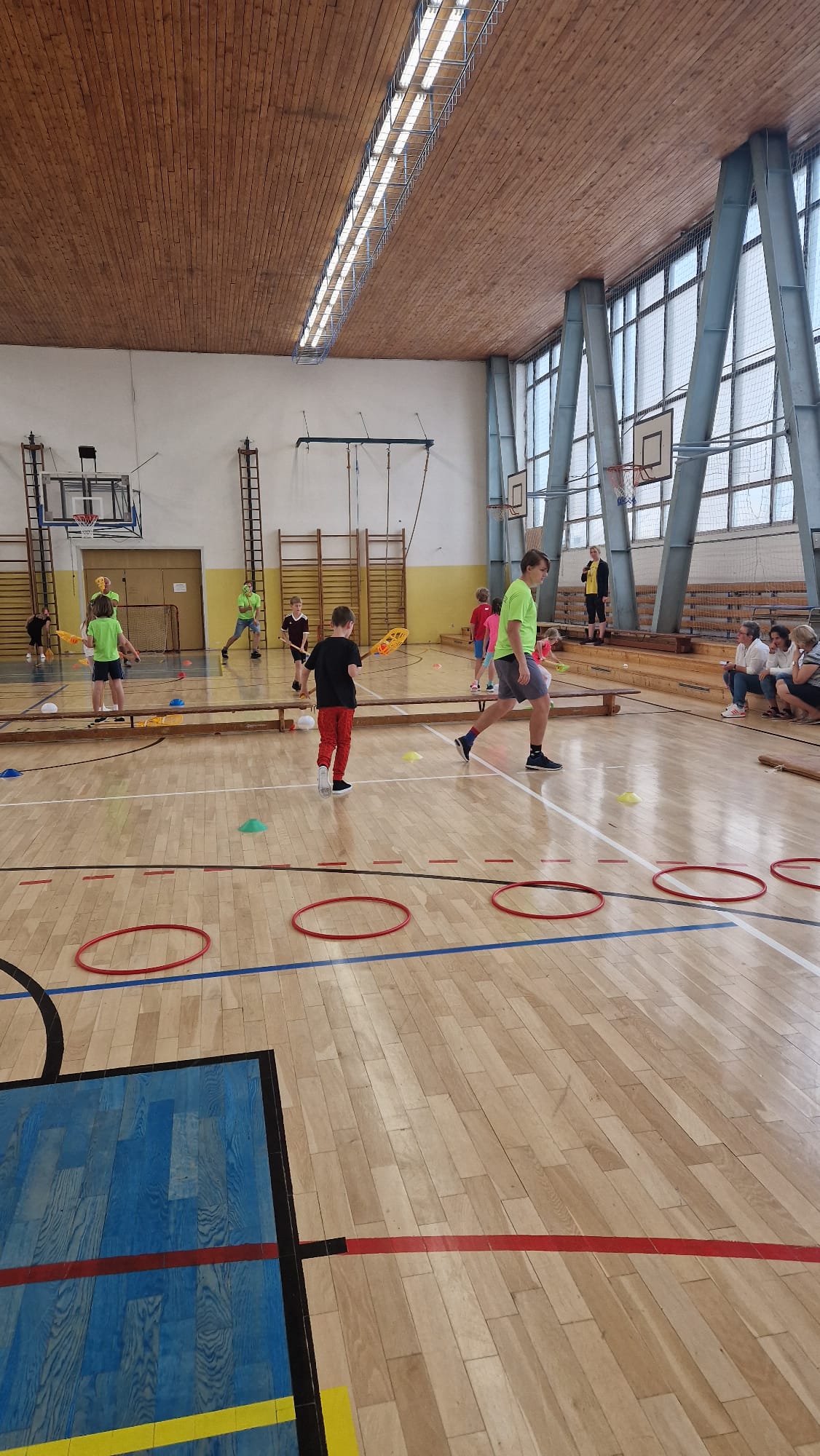Ukázka lakrosu na 28.ZŠ v Plzni