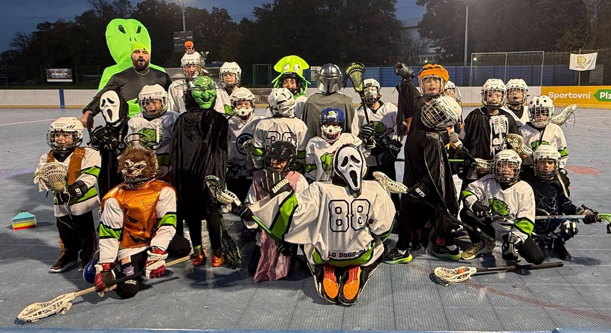 Halloweenský trénink