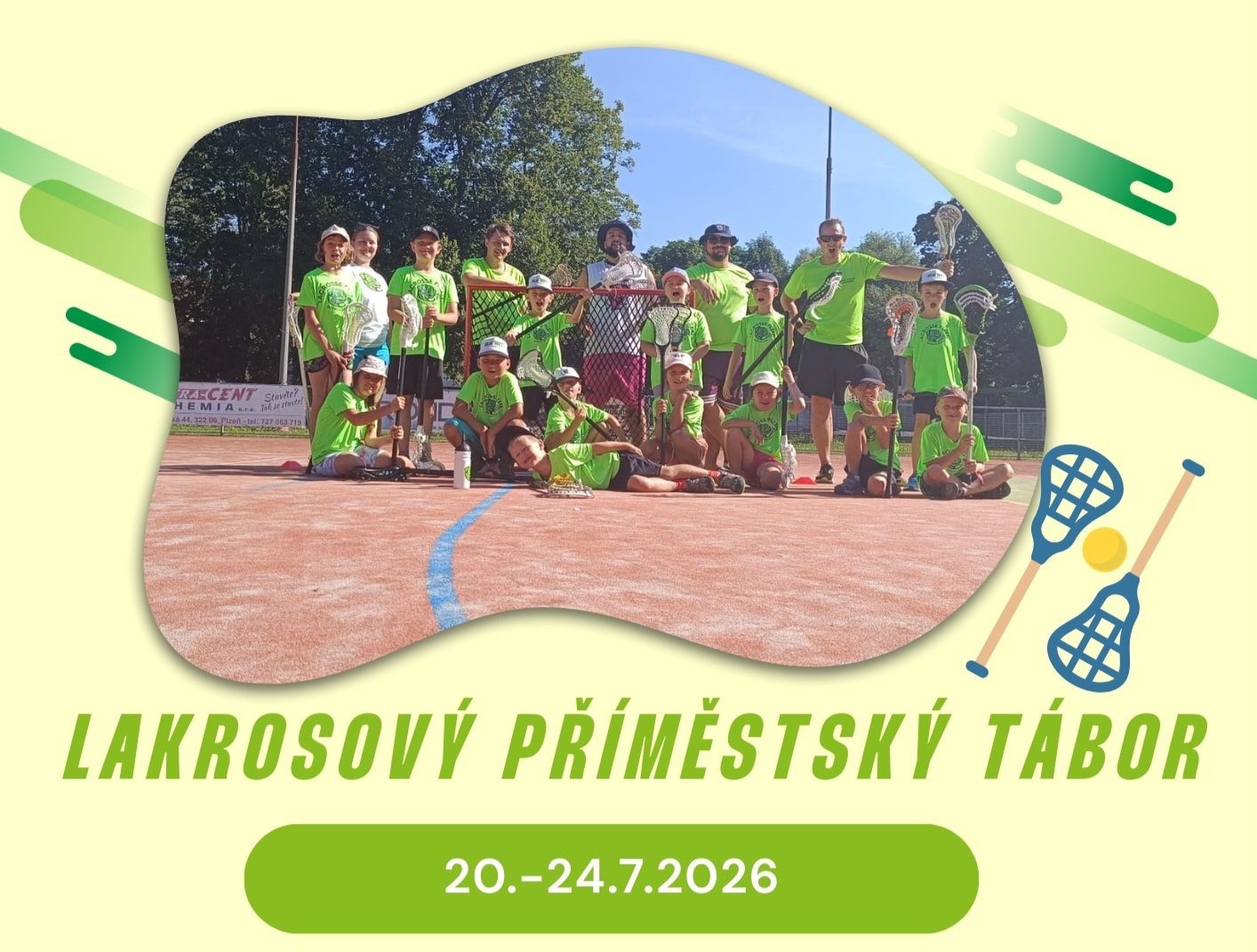 LC Old Dogs Plzeň pořádá sportovní lakrosový příměstský tábor